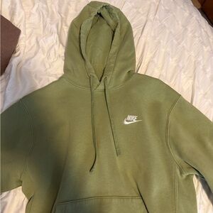 Nike Olive Green Hoodie